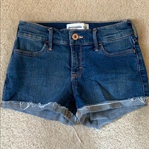 Abercrombie kids denim shorts